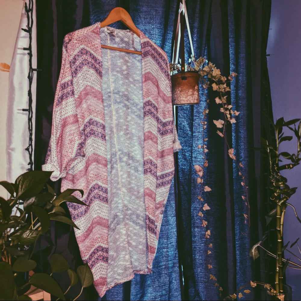 Western Shrug Sweater.